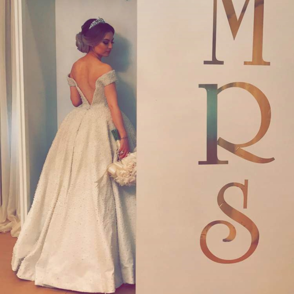 Customized Charbel Zoe Wedding Dress